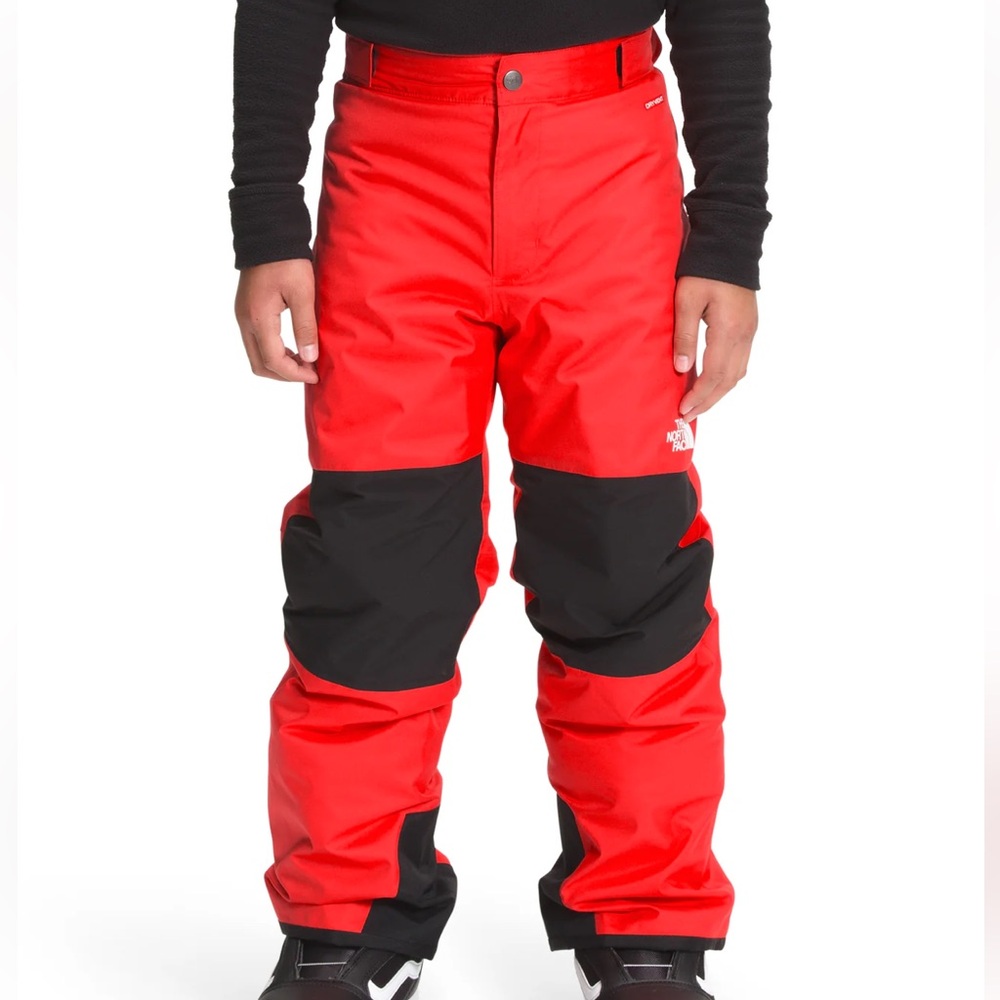 The North Face Kids Red and Black Bottoms